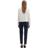TOM TAILOR - Mia Slim Fit - Chino Broek - Delicate Navy Check Design