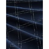 TOM TAILOR - Mia Slim Fit - Chino Broek - Delicate Navy Check Design