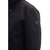 Tom Tailor - Lange Wollen Herenjas - Mêlee - Polyestermix - Regular Fit