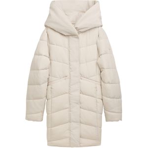 Klassieke Jas - Capuchon - Zwart - Gerecycled Polyester - Regular Fit