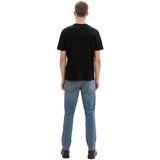 TOM TAILOR - Shirt - Zwart - 4 Pack - Kwartmouw