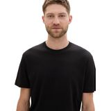 TOM TAILOR - Shirt - Zwart - 4 Pack - Kwartmouw