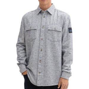 TOM TAILOR heren overhemd, 36666 - Offwhite Grindle Herringbone, XXL