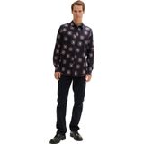 Tom Tailor - Lange mouw overhemd - Heren Blauw - Katoen - 1043800