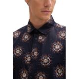 Tom Tailor - Lange mouw overhemd - Heren Blauw - Katoen - 1043800