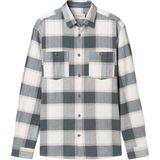 Tom Tailor - Flanellen Overhemd - All-over Motief - Regular Fit - Puur Katoen