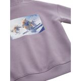 TOM TAILOR - Sweatshirt - Violet - Katoenmix - Met Pockets