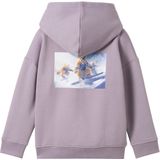 TOM TAILOR - Sweatshirt - Violet - Katoenmix - Met Pockets