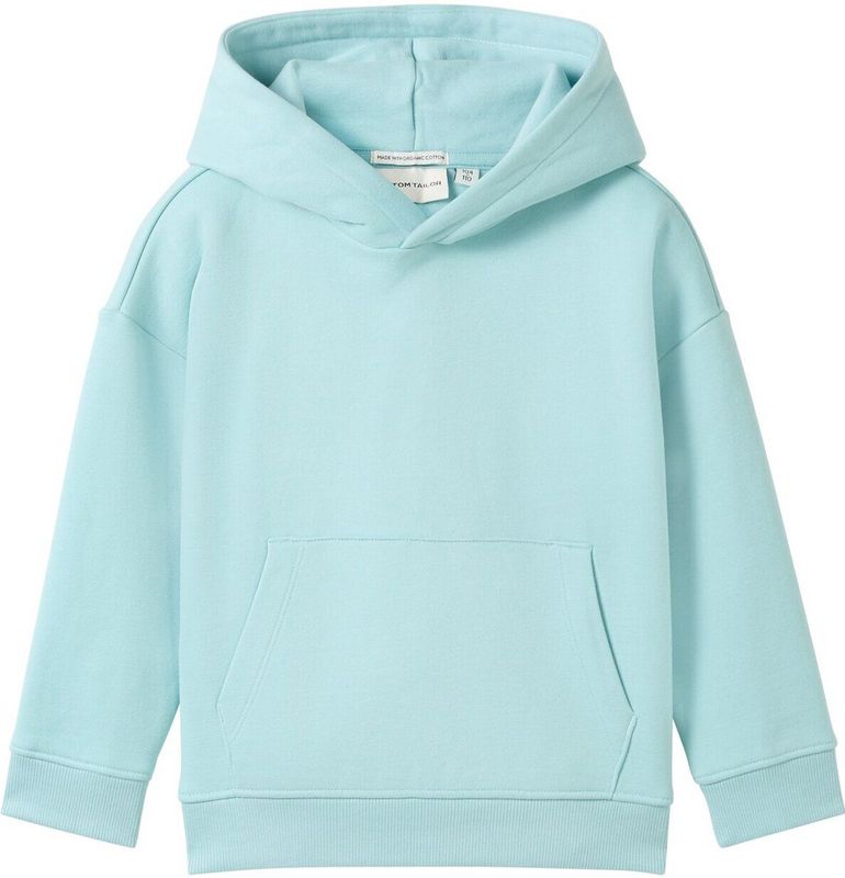 TOM TAILOR - 1044357 - Kinderhoodie - Light Horizon Blue - Polykatoenmix