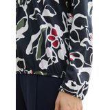 TOM TAILOR - 36554 - T-shirt - Painterly Floral Design - Dames - Lange Mouwen
