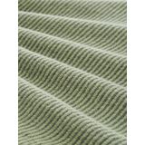 Tom Tailor Dames trui KNIT PLATED RIB regular fit Groen Ronde Hals Volwassenen