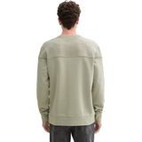 Tom Tailor Trui Sweatshirt Met Logobadge 1044040xx10 15615 Mannen