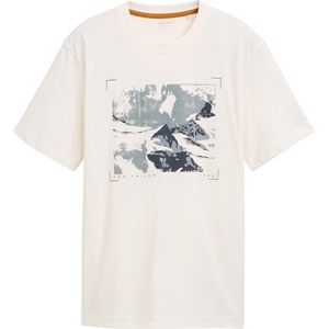 Tom Tailor T-shirt T Shirt Met Print 1043991xx10 10332 Mannen