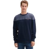 Tom Tailor Trui Sweatshirt Met Logobadge 1044040xx10 10668 Mannen