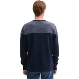 Tom Tailor Trui Sweatshirt Met Logobadge 1044040xx10 10668 Mannen
