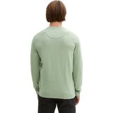 Tom Tailor - Trui - Groen - 100% Katoen