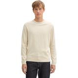 Tom Tailor - Gebreide Trui - Gemêleerd - 100% BCI-Katoen