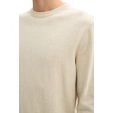 Tom Tailor - Gebreide Trui - Gemêleerd - 100% BCI-Katoen