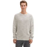 TOM TAILOR - 36936 - Heren Trui - Offwhite Spacedye