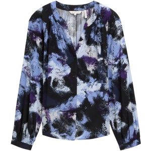 Blouse - Geometrisch Patroon - Viscose - Losse Pasvorm