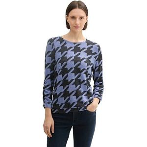 Tom Tailor - T-shirt - Blauw - 36893 - Dames