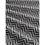 TOM TAILOR - T-shirt - Printed Heringbone Structuur - Zacht - Lange Mouwen