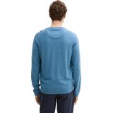 Tom Tailor - Gebreide Trui - Turquoise - Katoen