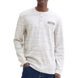 Tom Tailor - T-shirt Lange mouw - Heren Mais - Katoen - 1043996