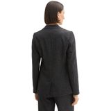 Tom Tailor - Damesblazer - Mêlee - Polyestermix - Reverskraag