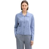 TOM TAILOR - Gebreid Vest - Blauw