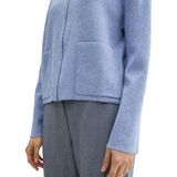 TOM TAILOR - Gebreid Vest - Blauw