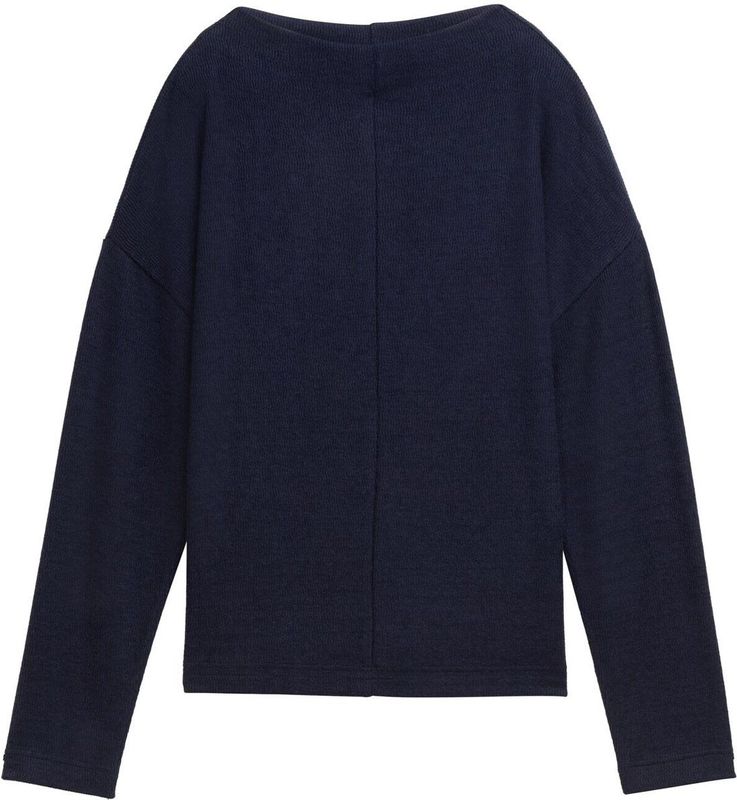 TOM TAILOR - 10668 - Sweatshirt - Sky Captain Blue - Dames