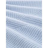 Tom Tailor - Gebreide Trui - Lichtblauw - V-hals - Lange Mouw