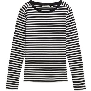 T-shirt - Gestreept - Lange Mouwen - Biologisch Katoen - Verschillende Kleuren