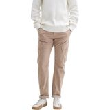Tom Tailor - Worker - Heren - Bruin - Katoen - 1044390 Tapered Cargo