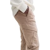Tom Tailor - Worker - Heren - Bruin - Katoen - 1044390 Tapered Cargo