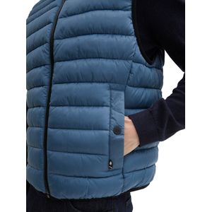 TOM TAILOR - 1044085 - Gilet - Mystiek Blauw - Katoen
