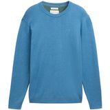 Tom Tailor - Casual Trui - Blauw - 100% Katoen