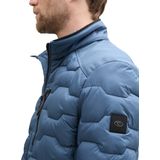 TOM TAILOR - 10668 - Jas - Sky Captain Blue - Gewatteerd, Water- en Vuilafstotend, REPREVE