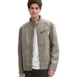 Tom Tailor - 1044633 - Bikerjack - Zwart - 100% Polyurethaan