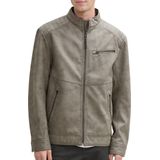 Tom Tailor - 1044633 - Bikerjack - Zwart - 100% Polyurethaan