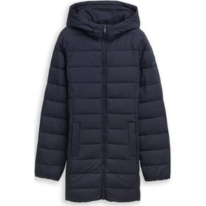 Donkerblauwe TOMMY HILFIGER Mantel WOOL BLEND CLASSIC COATD