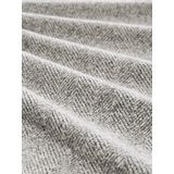 Plus - Sweatjack - Zwart - Katoen - Opstaande Kraag