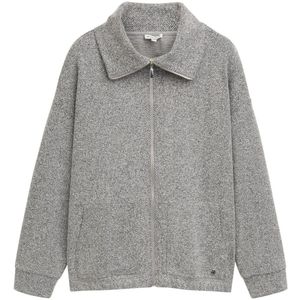 Plus - Sweatjack - Zwart - Onderhoudsvriendelijke Vezels