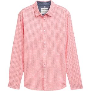 Tom Tailor - Overhemd - Met Print - Mannen - Kleur - Materiaal