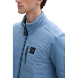 Tom Tailor - Sweatvest - Blauw - Heren - 100% Katoen