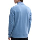Tom Tailor - Sweatvest - Blauw - Heren - 100% Katoen