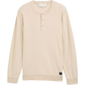 Tom Tailor - 1045658 - Heren Trui - Blauw - Katoen