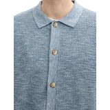 Tom Tailor - Gebreid Herenjack - Two-tone - Katoenmix - Regular Fit