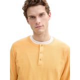 TOM TAILOR - Trui - Lichtoranje - Knitwear - Lange Mouw